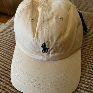 Ralph Lauren Beige Polo Cap